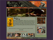 Tablet Screenshot of lightseycycles.com